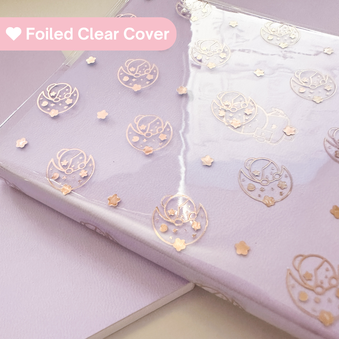 Mimi Notebook Clear Foiled Cover