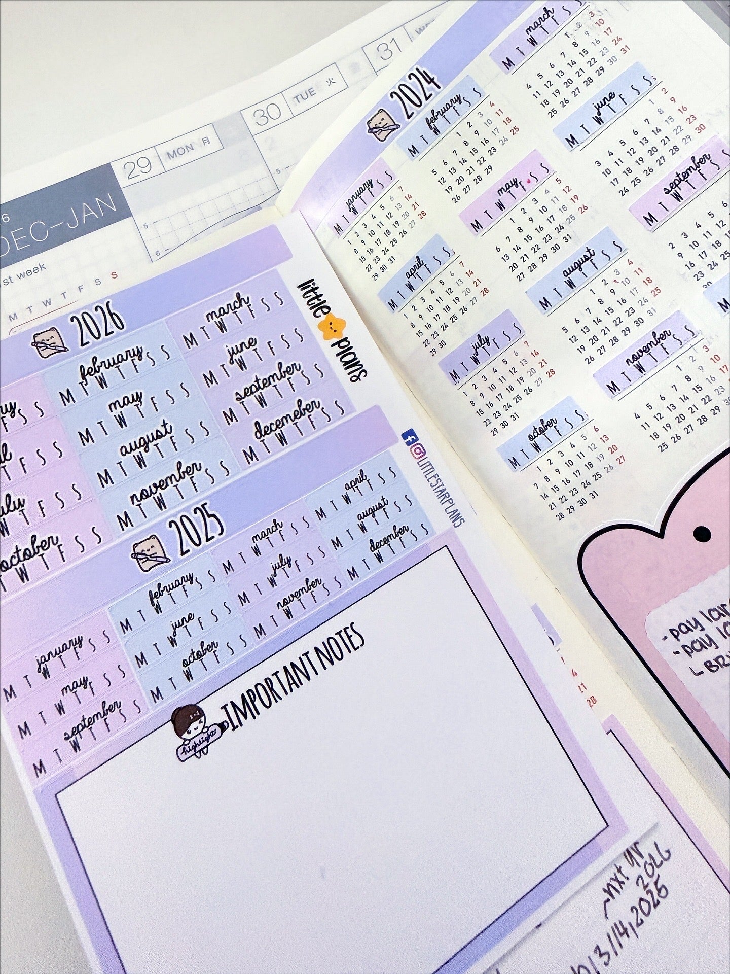 Mimi - 2026 Hobonichi Weeks Yearly Index