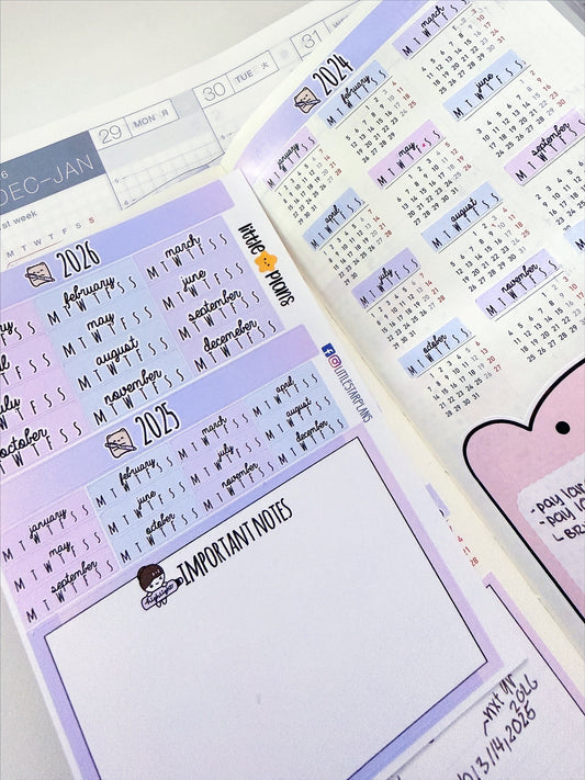 Mimi - 2026 Hobonichi Weeks Yearly Index