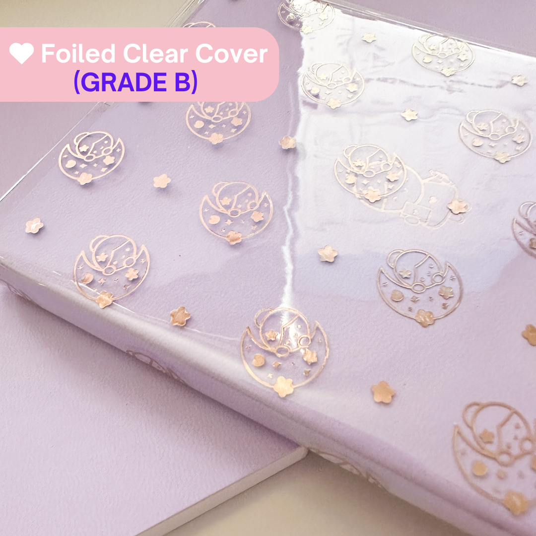 Mimi Notebook Clear Foiled Cover (GRADE B)