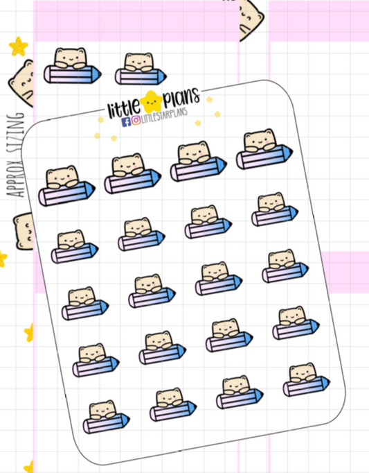 Neku Back to School - Study, Work, Plan Version 2 - Littlestarplans