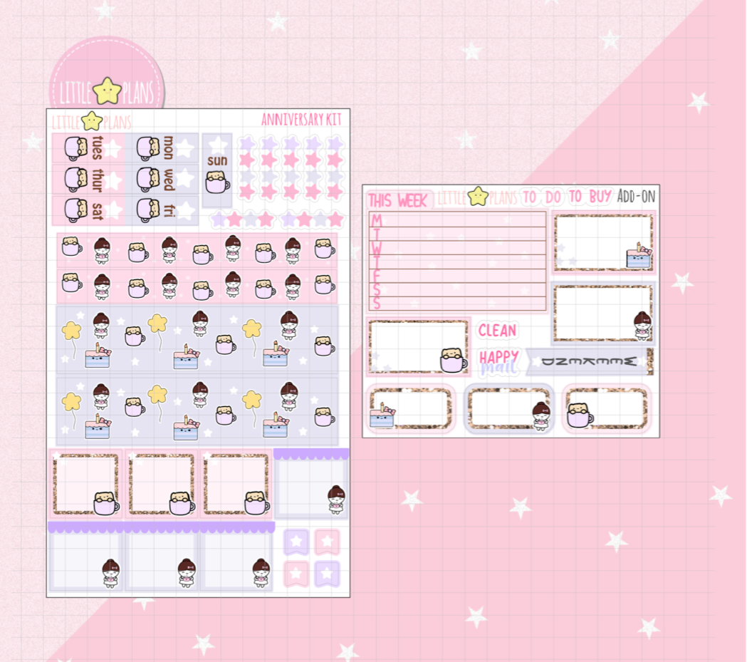 2021 Anniversary Bundle + Washi Tapes