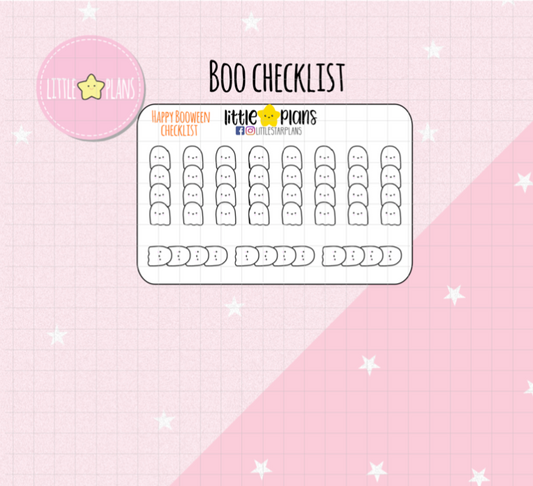 Neku - Ghost Checklist Mini Sheet