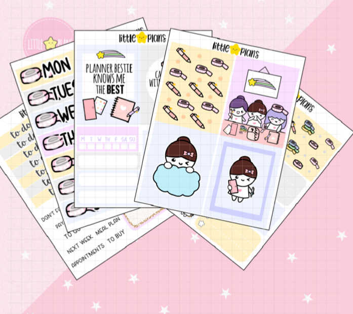 (BUNDLE) 2022 Littlestarplans Shop Anniversary - Self-Care First + Planning Essential