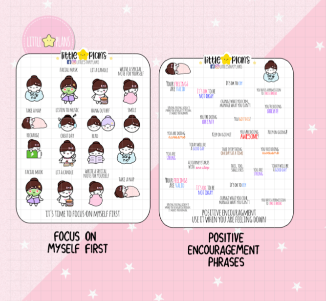 (BUNDLE) 2022 Littlestarplans Shop Anniversary - Self-Care First + Planning Essential