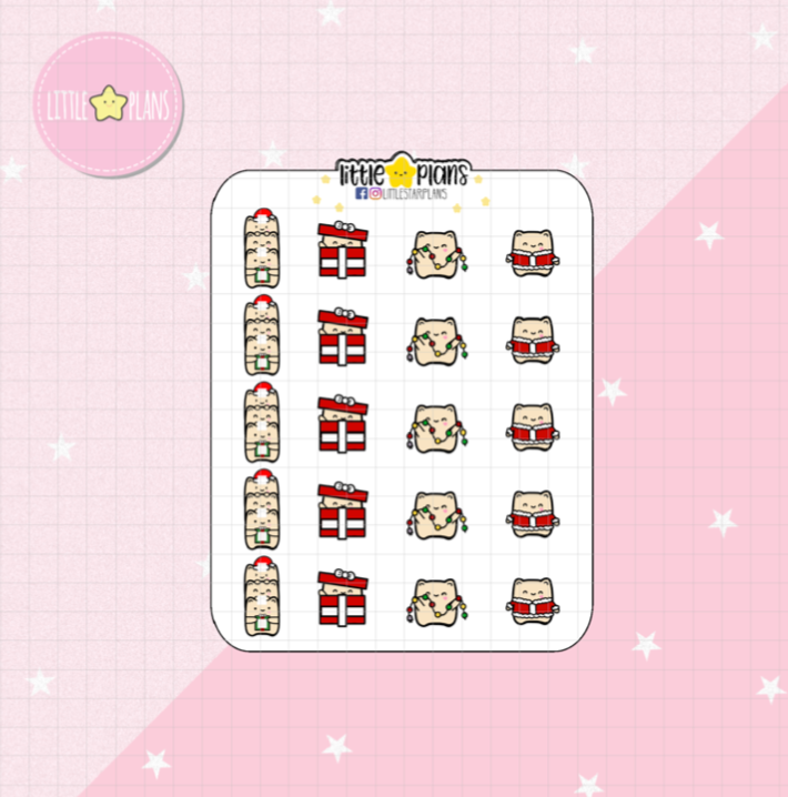 Neku Holidays Planner Stickers - Littlestarplans