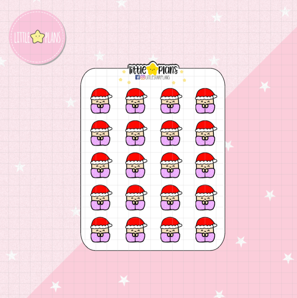 Neku Christmas Edition Cozy Planner Stickers - Littlestarplans
