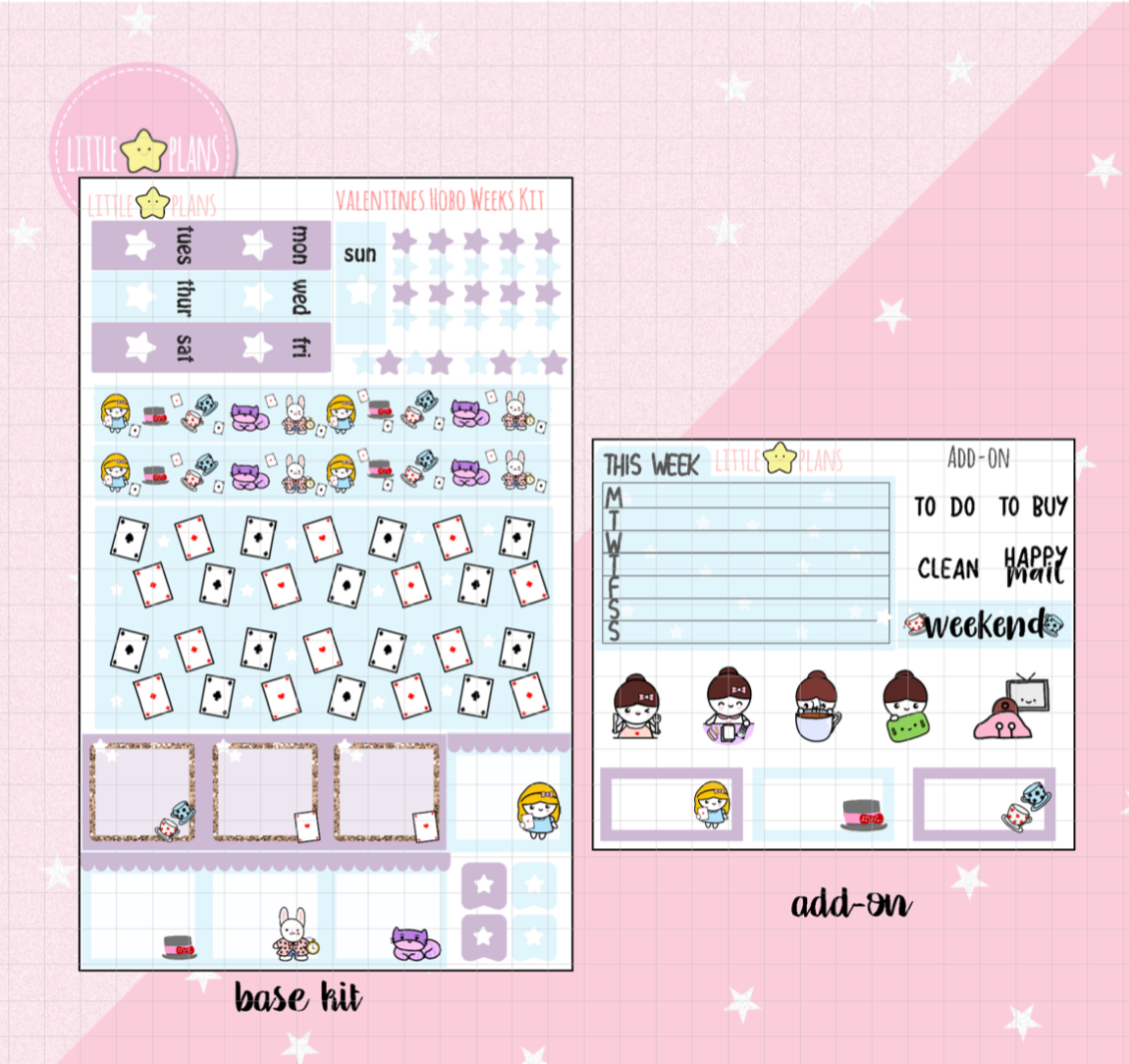 Mimi in the Wonderland Hobonichi Weeks Planner Stickers