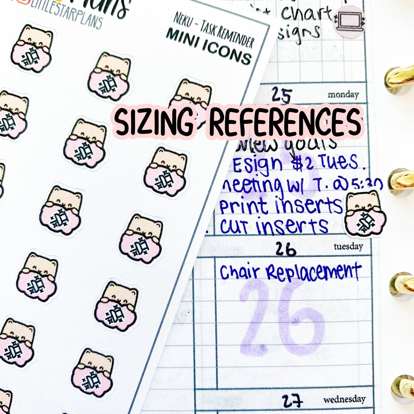 Functional Mini Icons - House Chore Cleaning