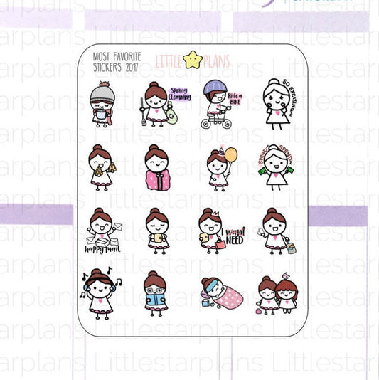 Most Favorite LSPS Stickers in 2017 - Littlestarplans