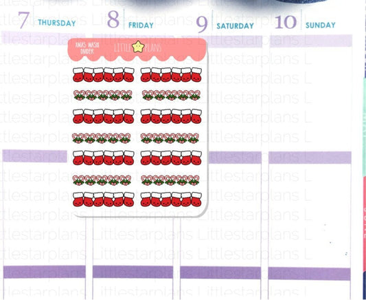 Littlestarplans Christmas Washi Header Divider - Littlestarplans