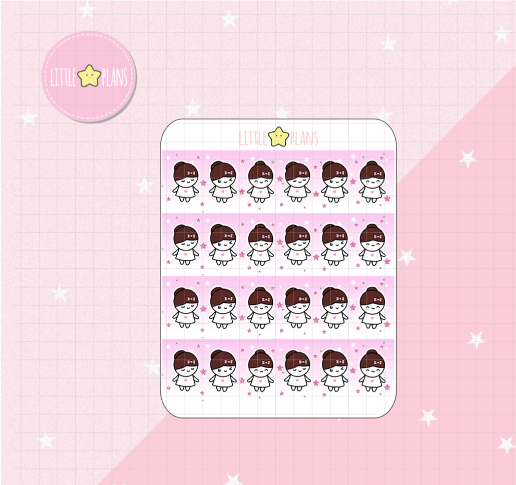 Starry Washi Stickers | Mimi - Littlestarplans