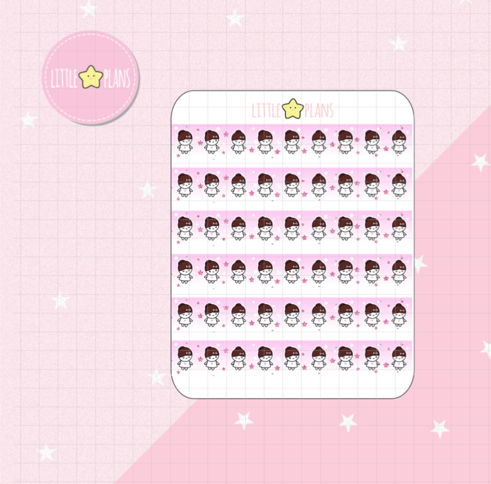 Starry Washi Stickers | Mimi - Littlestarplans