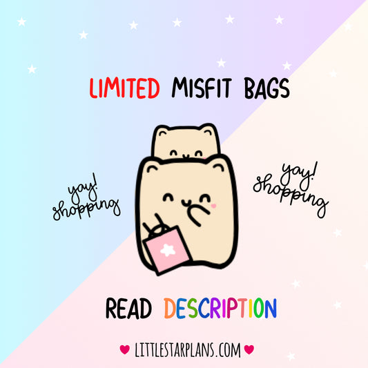 Limited Misfit Bags - Total 20 Bags - Littlestarplans