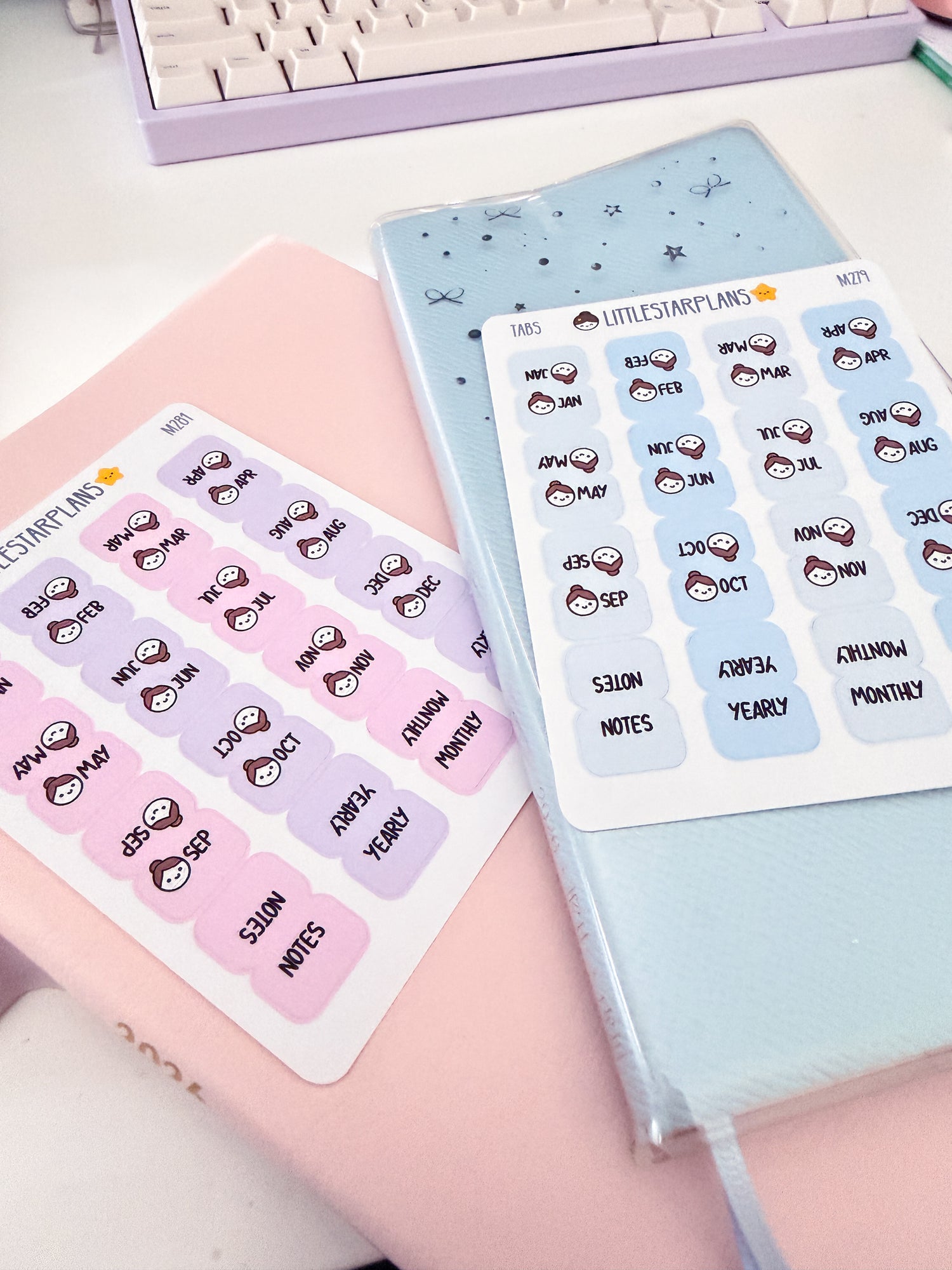 Planner Tabs