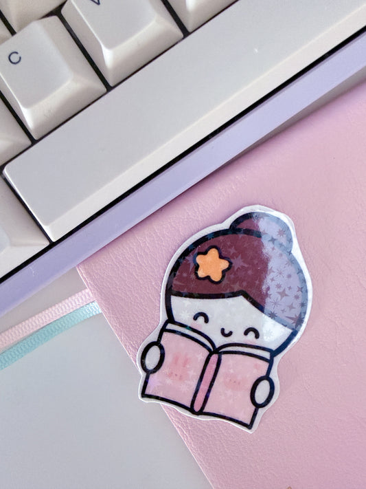 Mimi Reading (Glitter Finish) ✨