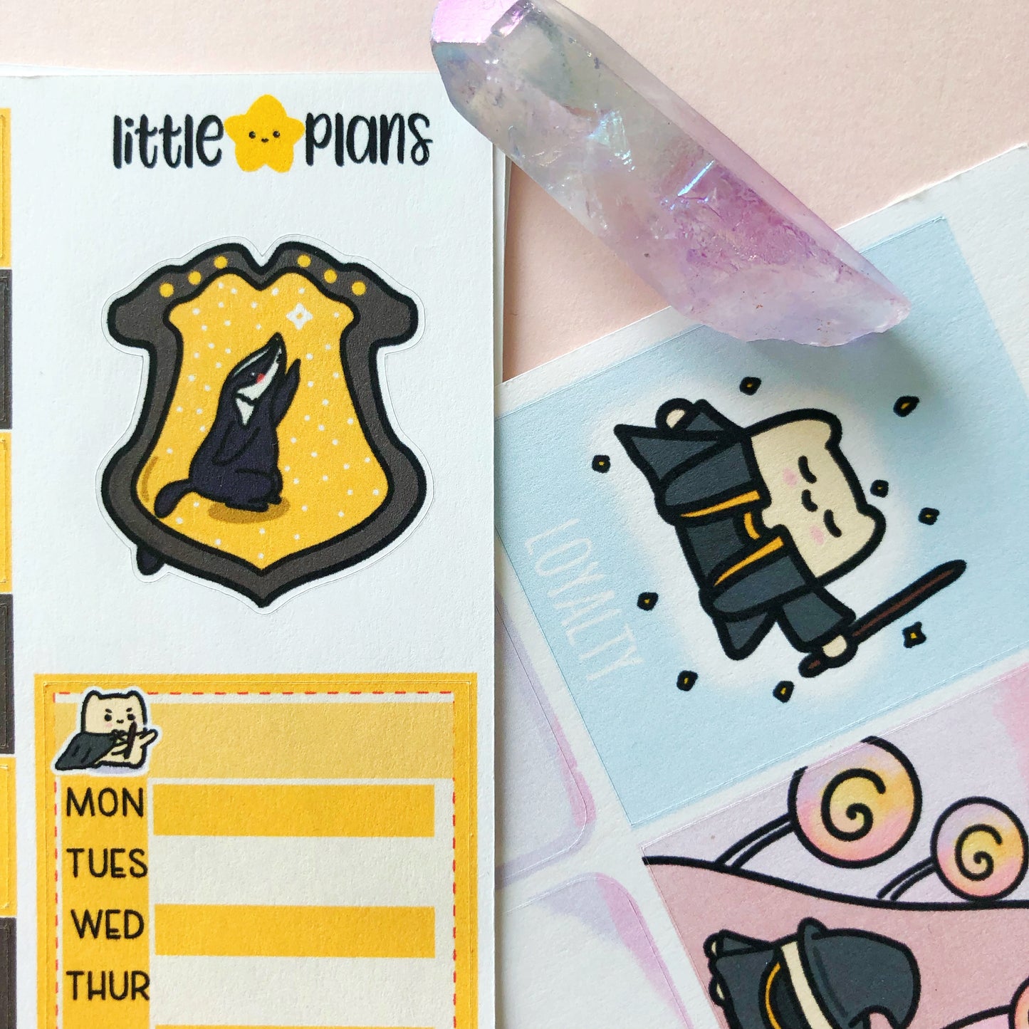 Neku Magical Wizard Hand Drawn Weekly Kit - Littlestarplans