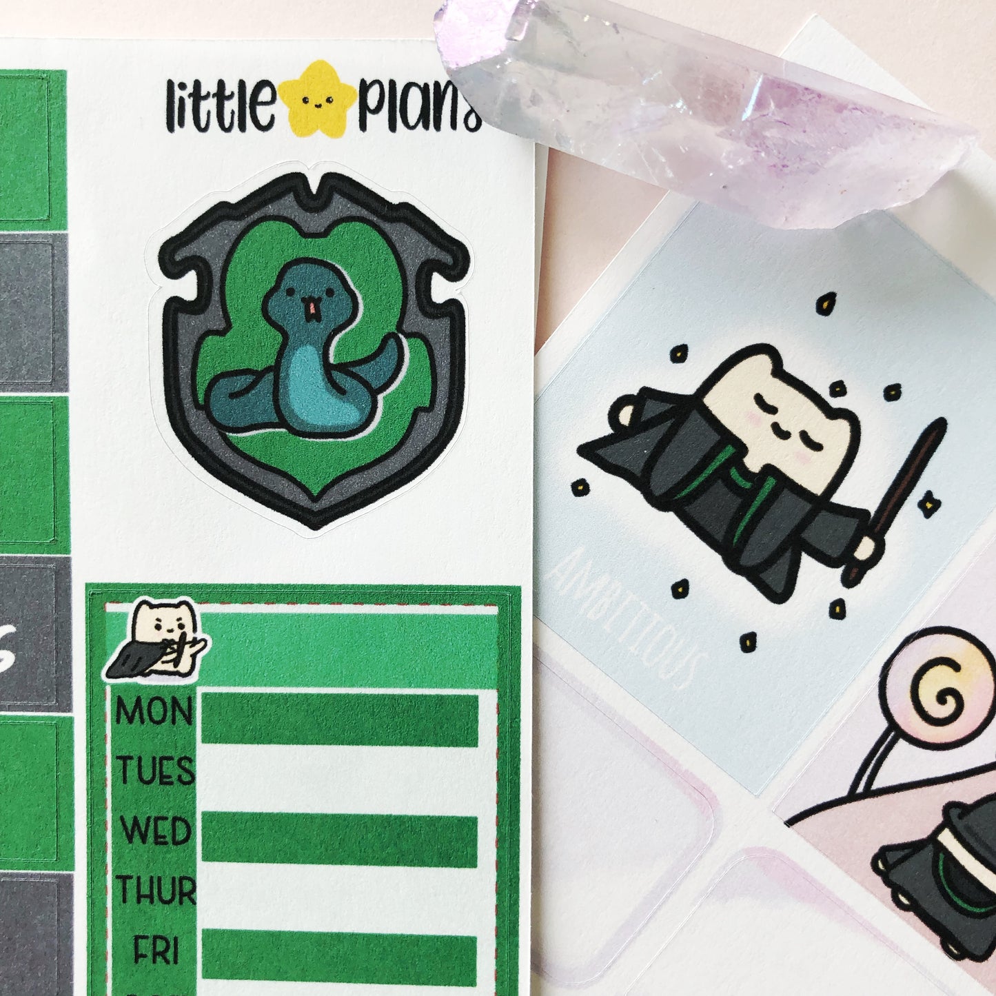 Neku Magical Wizard Hand Drawn Weekly Kit - Littlestarplans