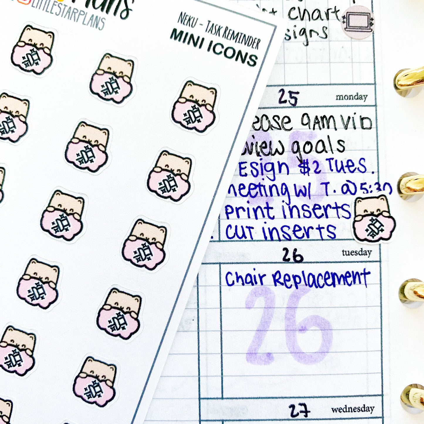 Functional Mini Icons - Neku Planning
