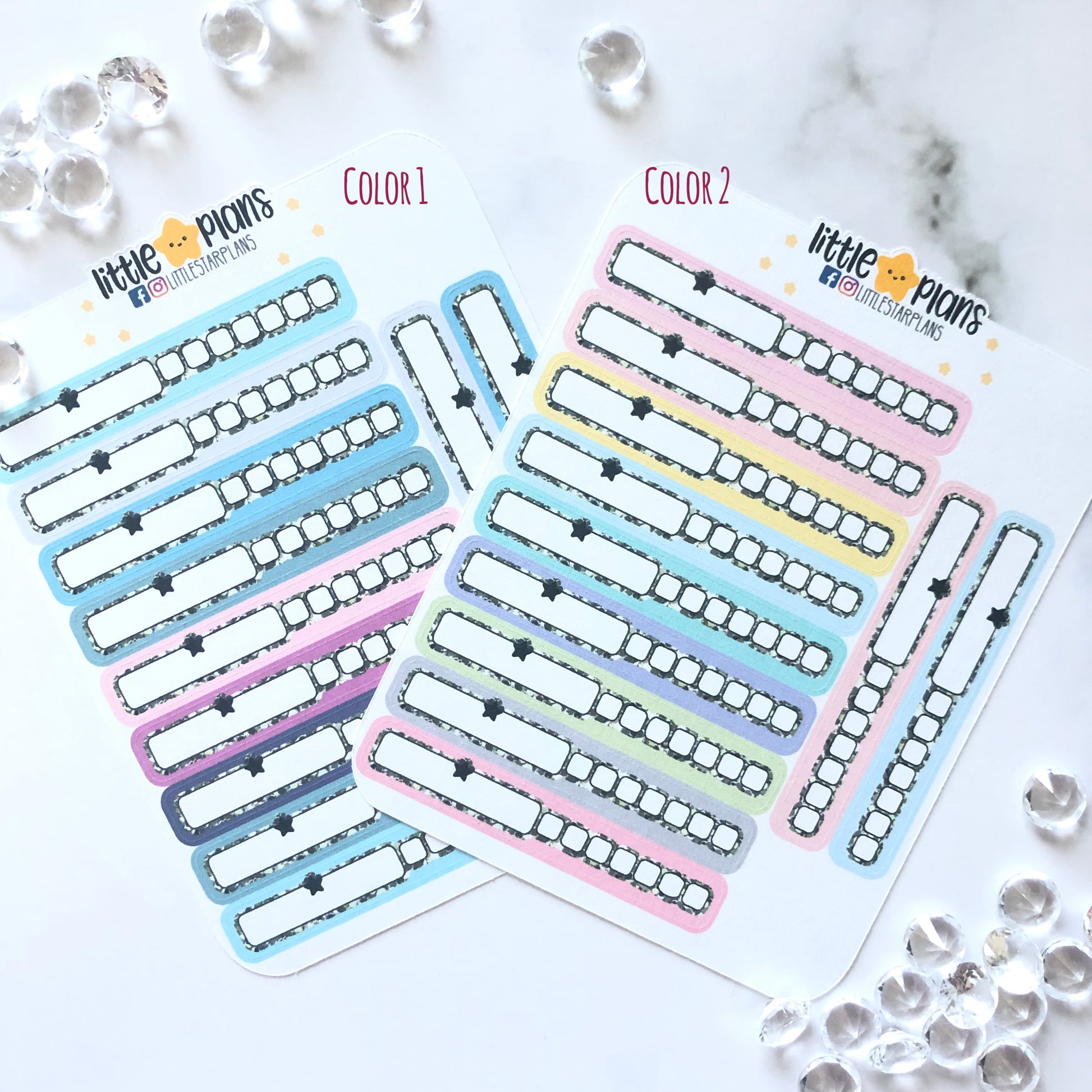Pocket Size - Functional Hobonichi Habit Trackers - Littlestarplans