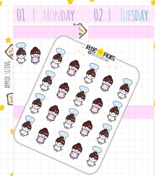 Mimi Depressed, Depression Planner Stickers (M194)
