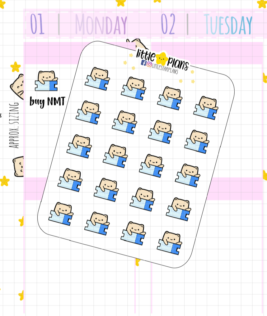 Neku AC Mile Tickets, NMT Planner Stickers (N55)