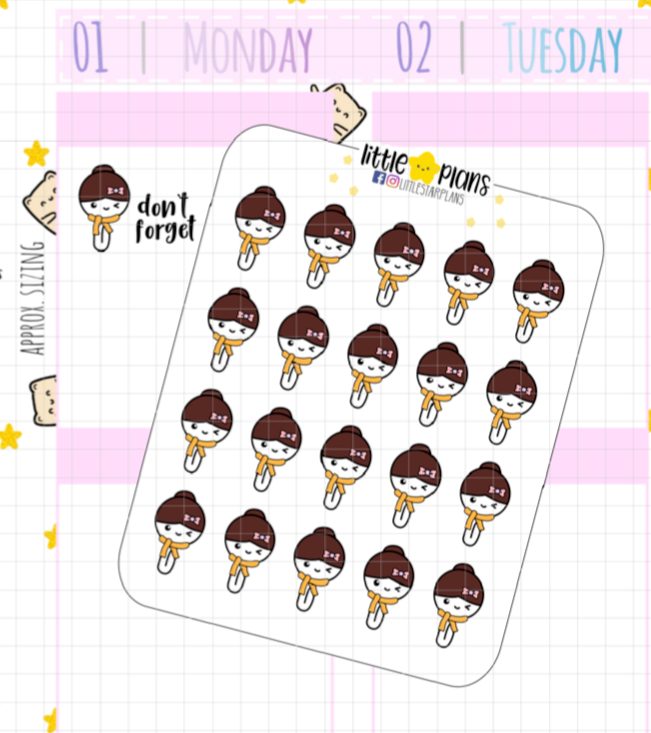 Mimi - Autumn/Fall Clip Planner Sticker