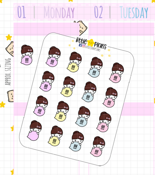 Mimi - Functional Bubble Note !!! Planner Sticker