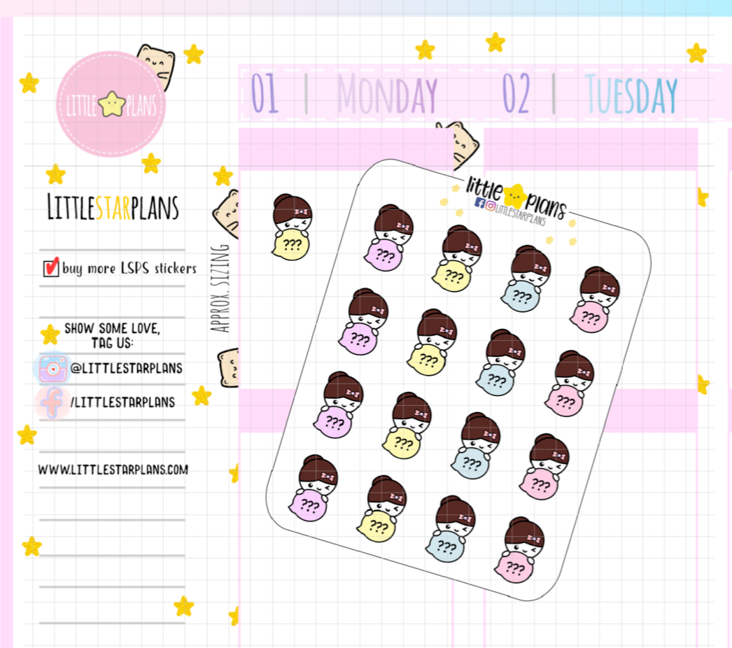 Mimi - Functional Bubble ??? Planner Sticker