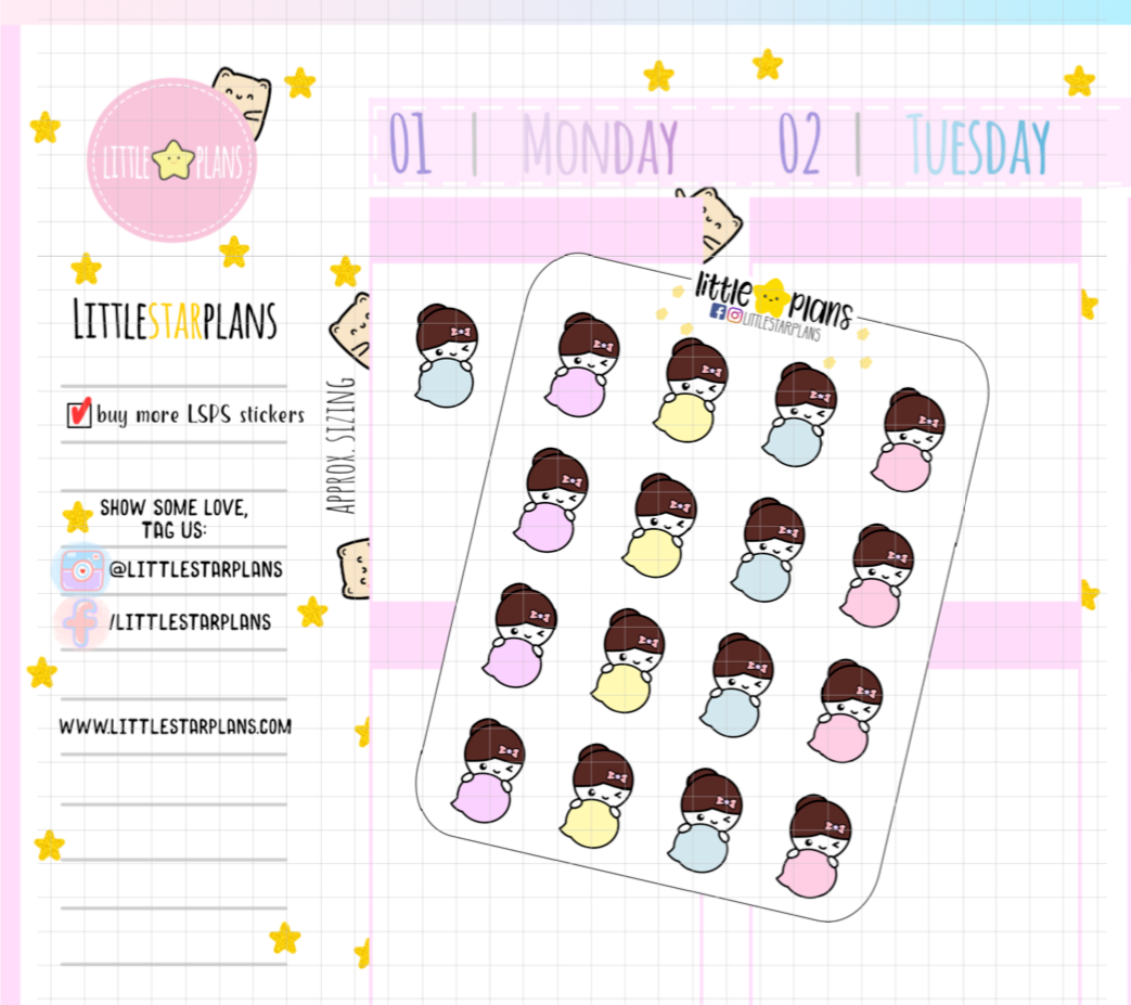 Mimi - Pastel Functional Bubble Note Planner Sticker