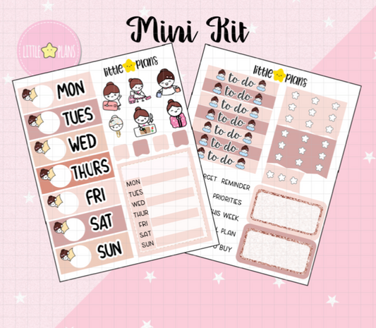Mimi Peeking Out Functional Mini Kit - Nude (M241)