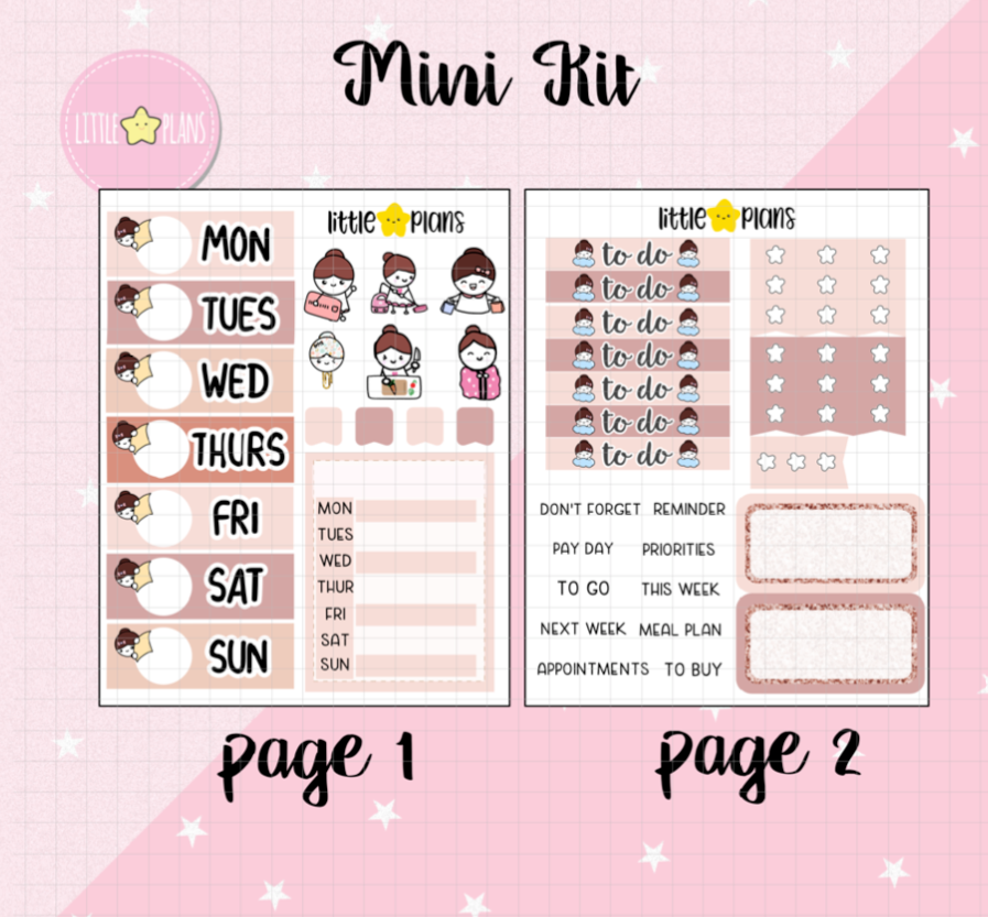 Mimi Peeking Out Functional Mini Kit - Nude (M241)