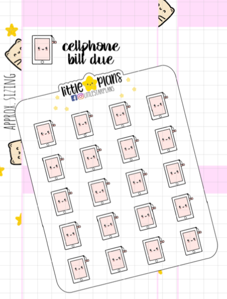 Pocket Size - Doodle Cellphone - Littlestarplans