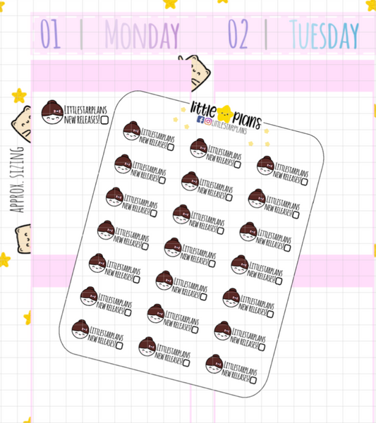 Littlestarplans New Release Reminder Planner Stickers (M154) - Littlestarplans