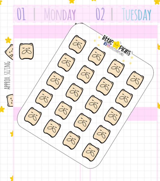 Neku Praying, Thankful, Hopeful Planner Stickers (N45) - Littlestarplans