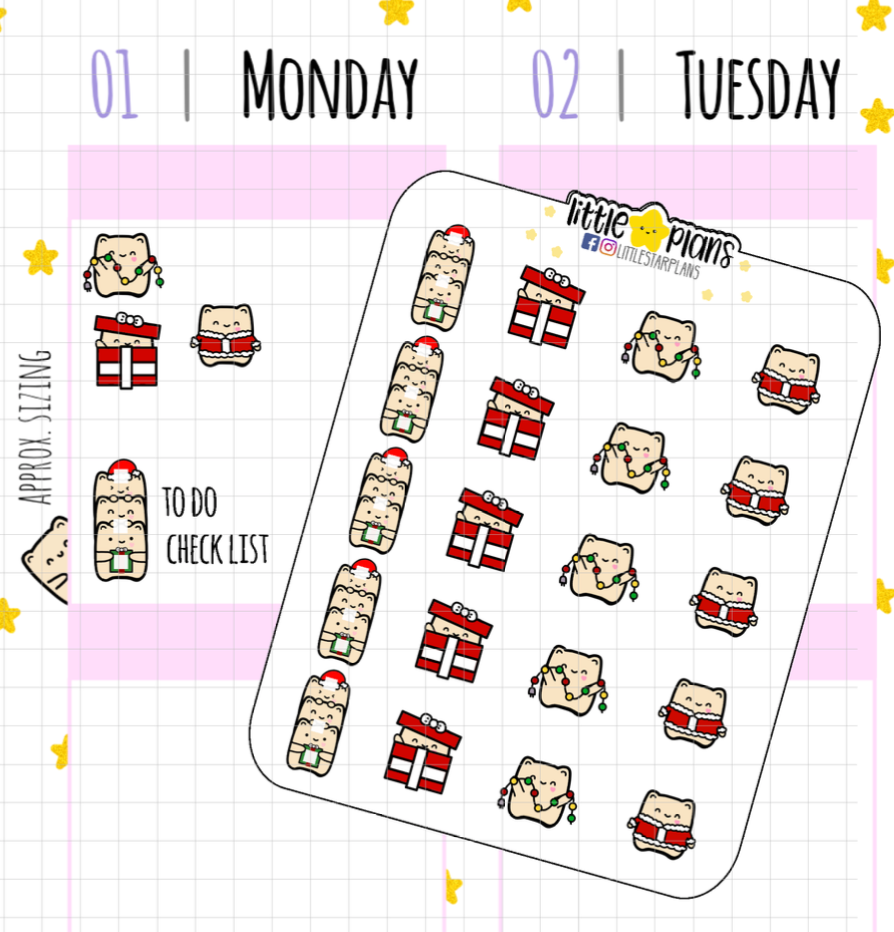 Neku Holidays Planner Stickers - Littlestarplans