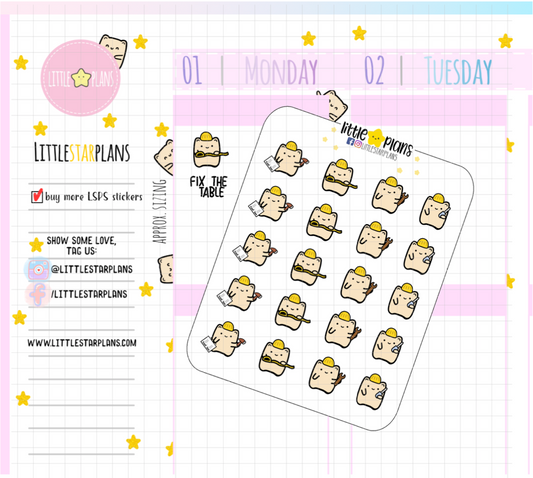 Neku Handy House Work Tools Planner Stickers (N52)