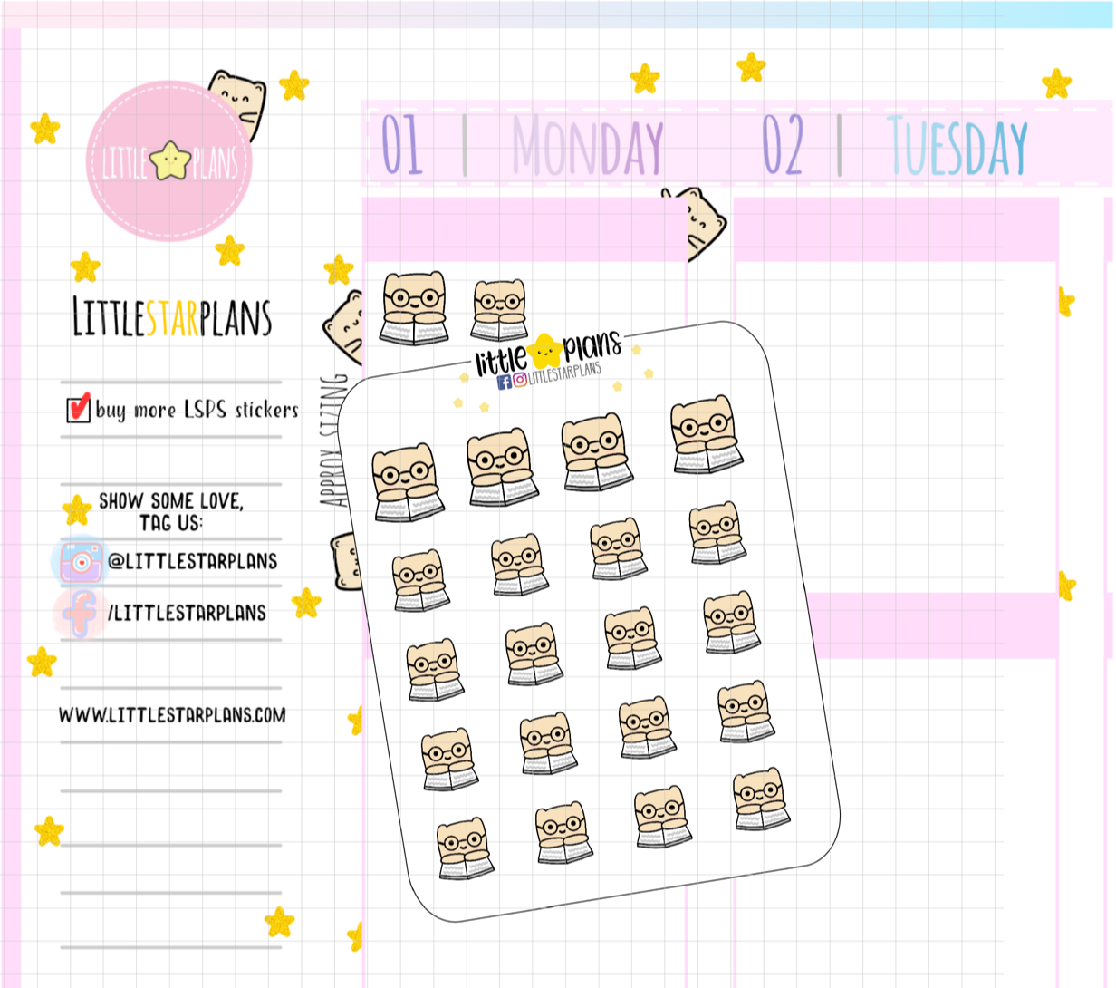 Neku Back to School - Read, Study, Plan - Littlestarplans