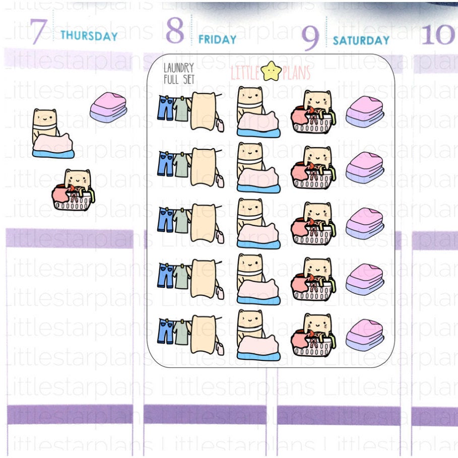 Neku - Washing, Cleaning, Laundry - Littlestarplans
