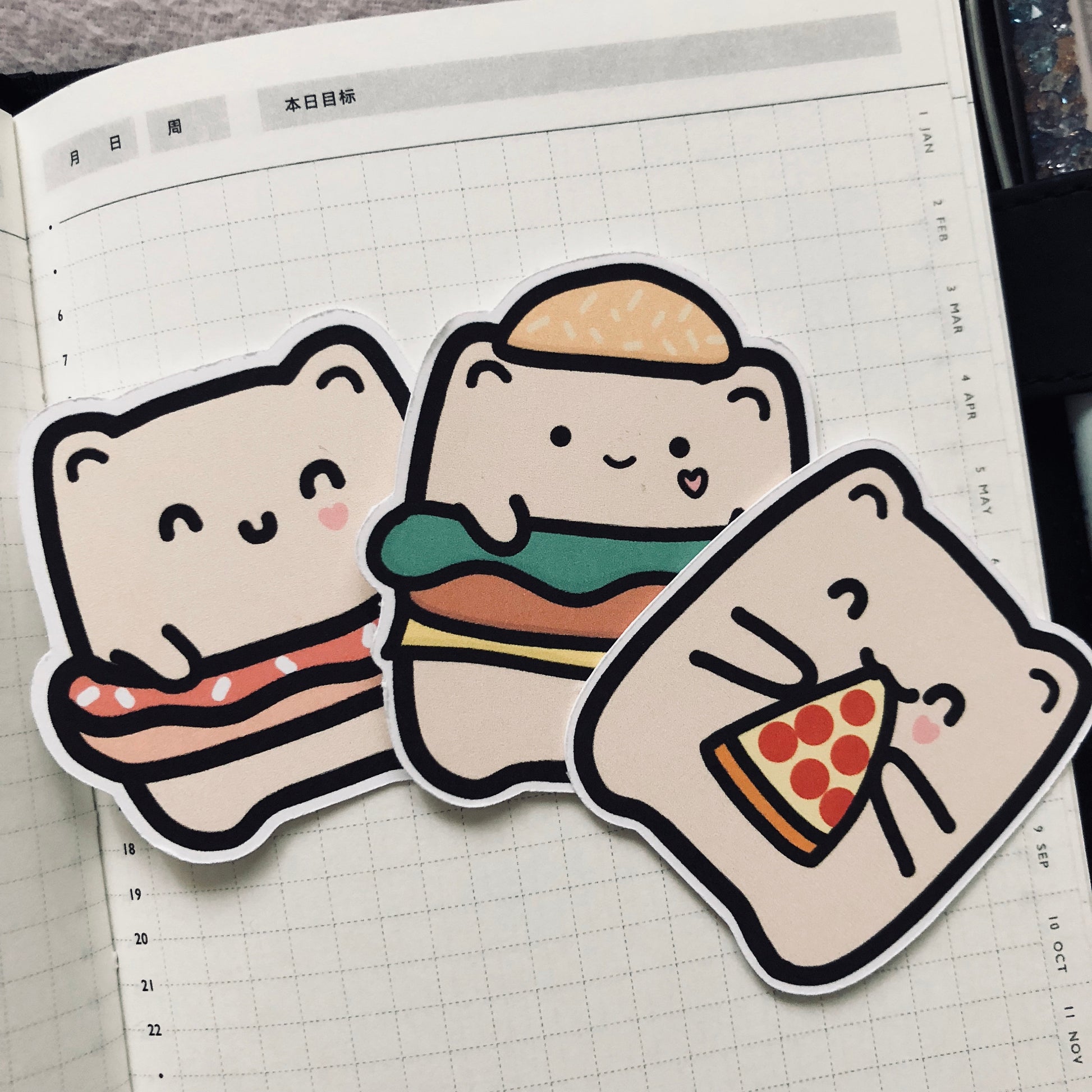 Neku DIE-CUTS Junk Food - Littlestarplans