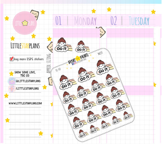 To Do Cloud, Mimi Cloud, Header | Mimi Stickers - Littlestarplans