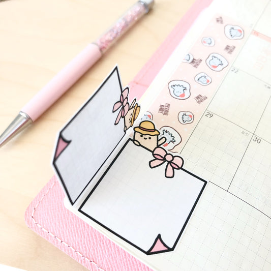 Neku - Summer Theme, Planner 3D Hidden Message Sticker - Littlestarplans