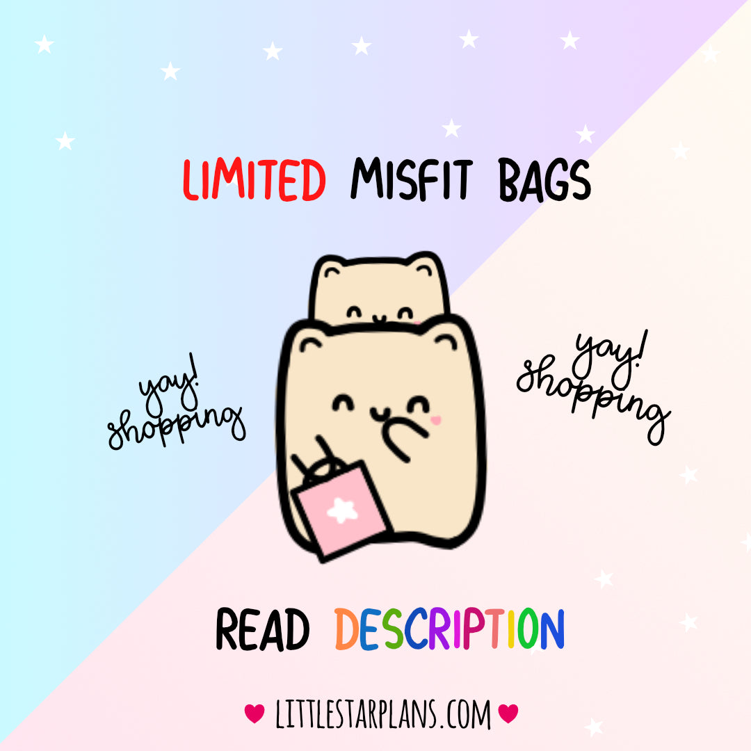 Limited Misfit Bags - Total 20 Bags - Littlestarplans